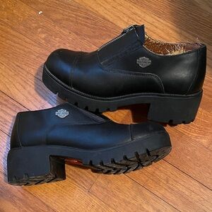 Harley-Davidson Black Leather Women’s Boots